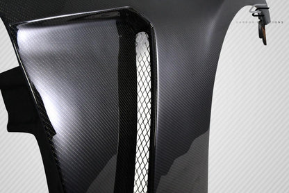 2010-2014 Ford Mustang Carbon Creations GT350 V2 Look Carbon Fiber Fender