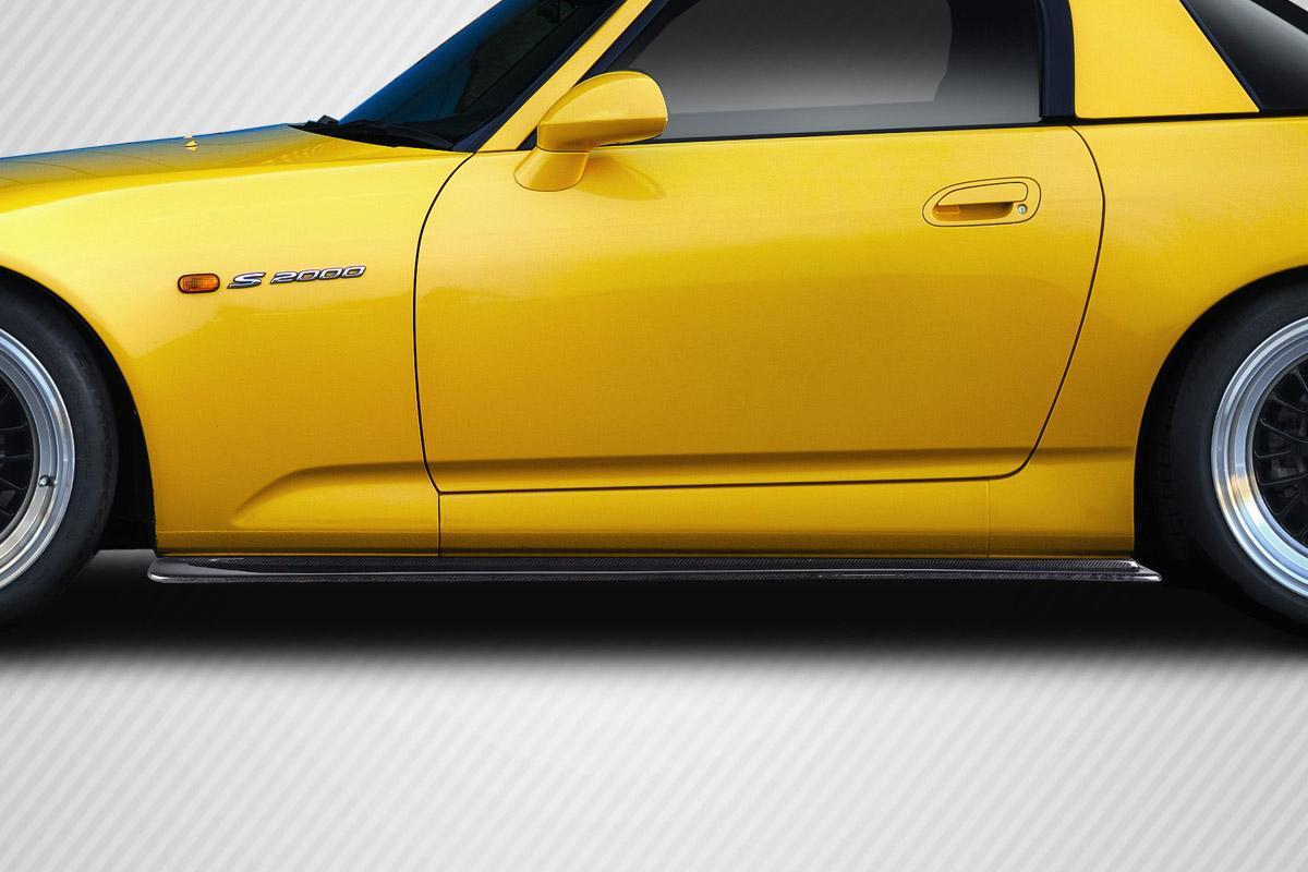 2000-2009 Honda S2000 Carbon Creations A-Sport Carbon Fiber Side Skirts