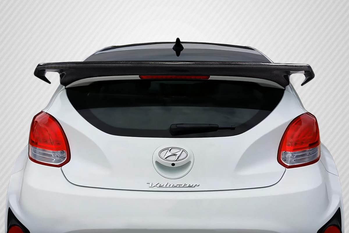 2012-2017 Hyundai Veloster Carbon Creations Sequential Carbon Fiber Rear Wing