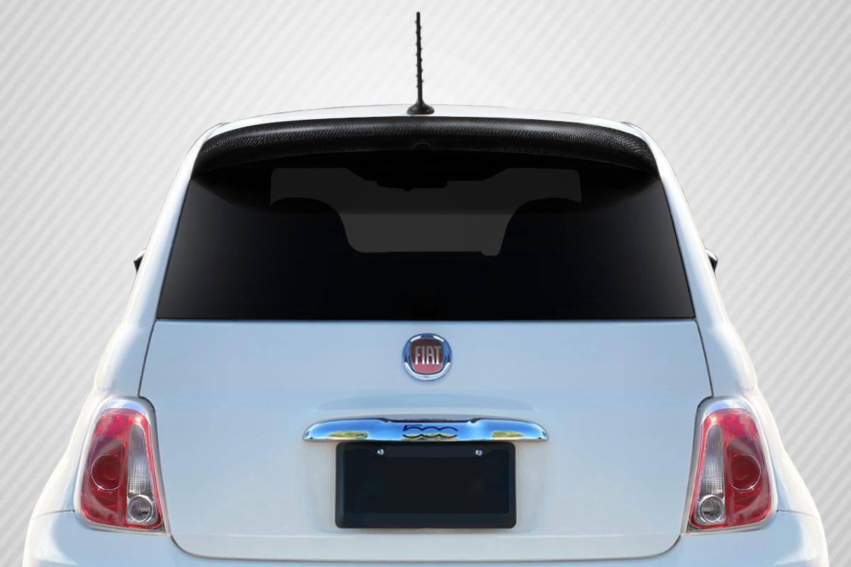 2012-2019 Fiat 500 Carbon Creations Bart Look Carbon Fiber Rear Wing