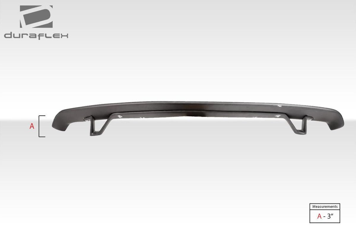Universal Duraflex Tri Force Rear Wing Spoiler - 1 Piece