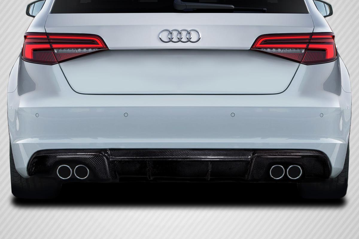 2013-2016 Audi A3 Carbon Creations RS3 Look Carbon Fiber Rear Lip
