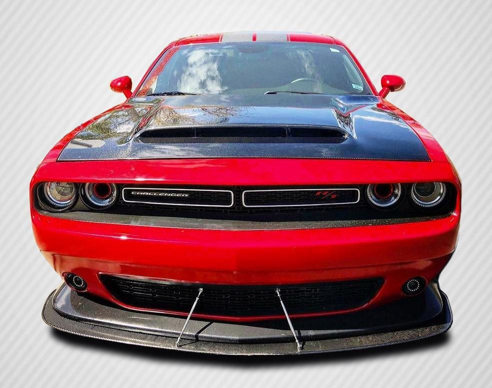 2008-2023 Dodge Challenger Carbon Creations Demon Look Carbon Fiber Hood