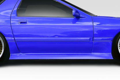 1986-1991 Mazda RX7 Duraflex Vanish Side Skirts