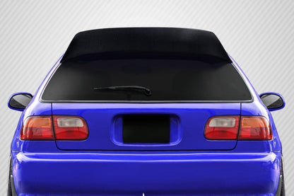 1992-1995 Honda Civic Carbon Creations Demon Carbon Fiber Rear Wing