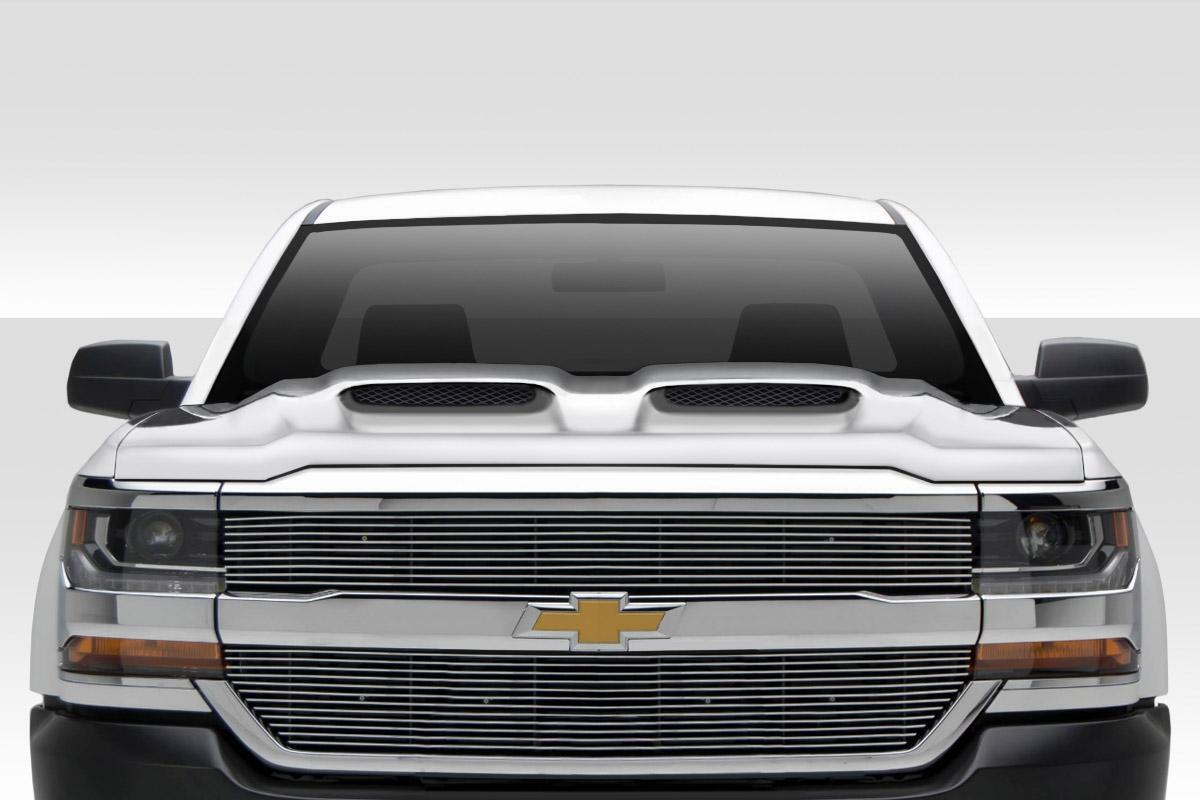 2016-2018 Chevrolet Silverado Duraflex Dual Ram Air Hood