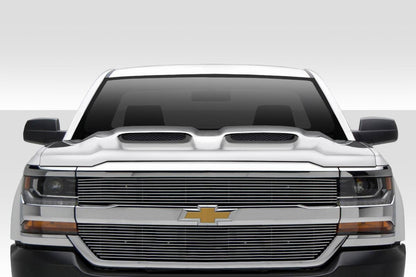2016-2018 Chevrolet Silverado Duraflex Dual Ram Air Hood