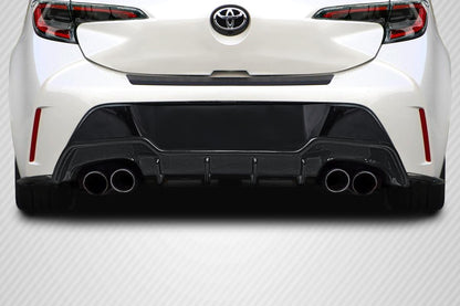 2019-2023 Toyota Corolla Carbon Creations A Spec Carbon Fiber Rear Lip
