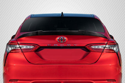 2018-2024 Toyota Camry Carbon Creations Type V Carbon Fiber Rear Wing