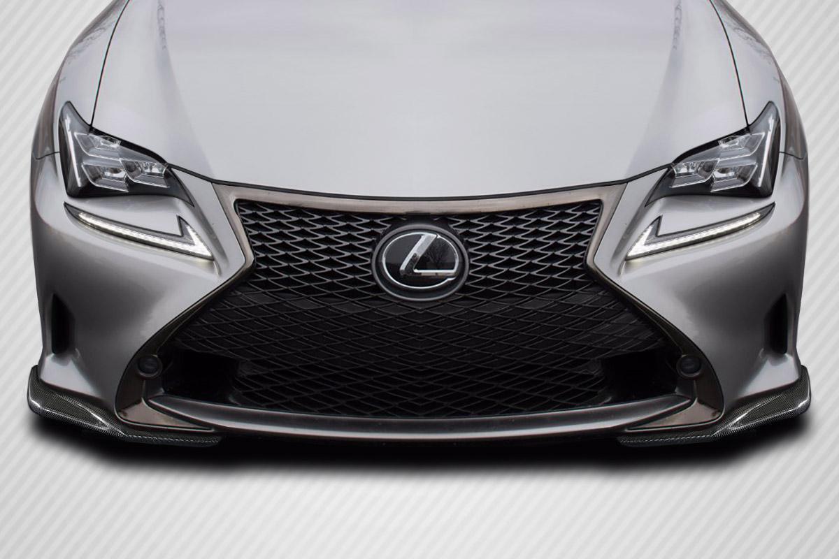 2014-2018 Lexus RC Carbon Creations EBS Carbon Fiber Front Lip