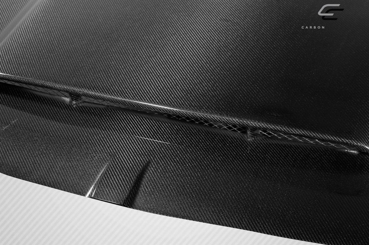 2005-2007 Dodge Magnum Carbon Creations Demon Look Carbon Fiber Hood