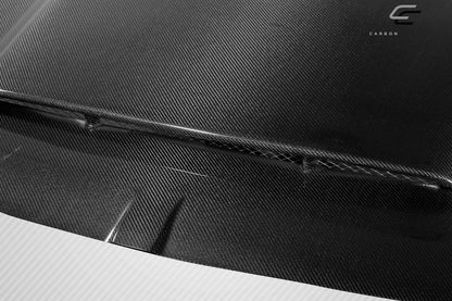 2005-2007 Dodge Magnum Carbon Creations Demon Look Carbon Fiber Hood