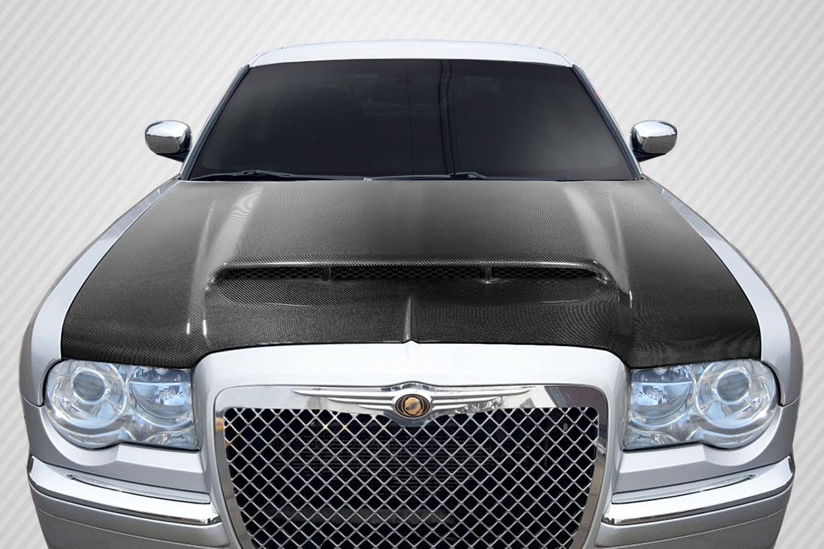 2005-2010 Chrysler 300 Carbon Creations Demon Look Carbon Fiber Hood