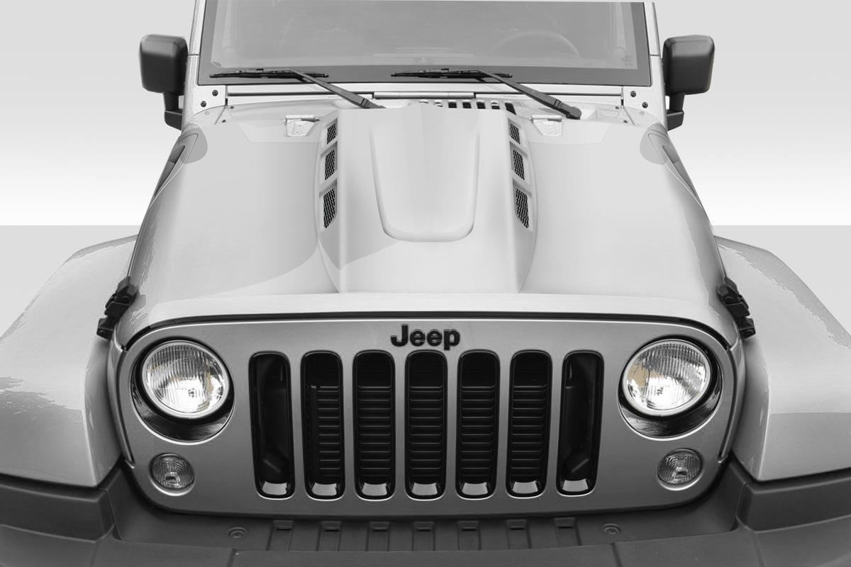 2007-2018 Jeep Wrangler Duraflex AVG Hood