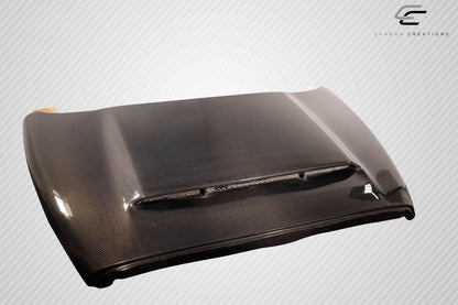 2002-2008 Dodge Ram Carbon Creations Demon Look Carbon Fiber Hood