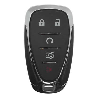 Chevrolet 5 Button Replacement Key Shell w/ Remote Start For HYQ4AA (4EA, 4ES)