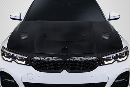 2019-2022 BMW 3 Series Carbon Creations AF1 Look Carbon Fiber Hood