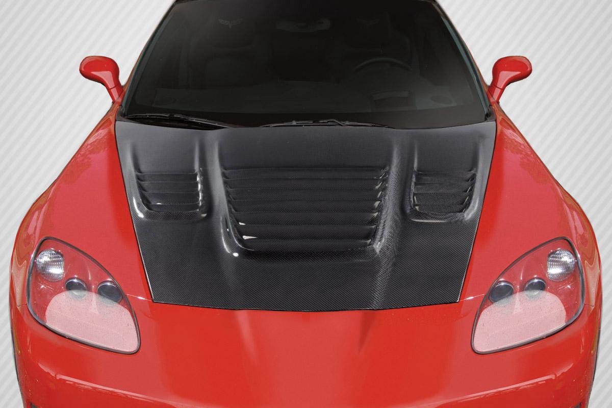 2005-2013 Chevrolet Corvette Carbon Creations World Challenge Look Carbon Fiber Hood