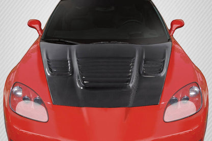 2005-2013 Chevrolet Corvette Carbon Creations World Challenge Look Carbon Fiber Hood