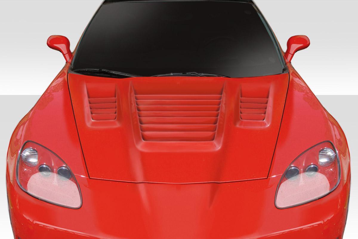 2005-2013 Chevrolet Corvette Duraflex World Challenge Look Hood