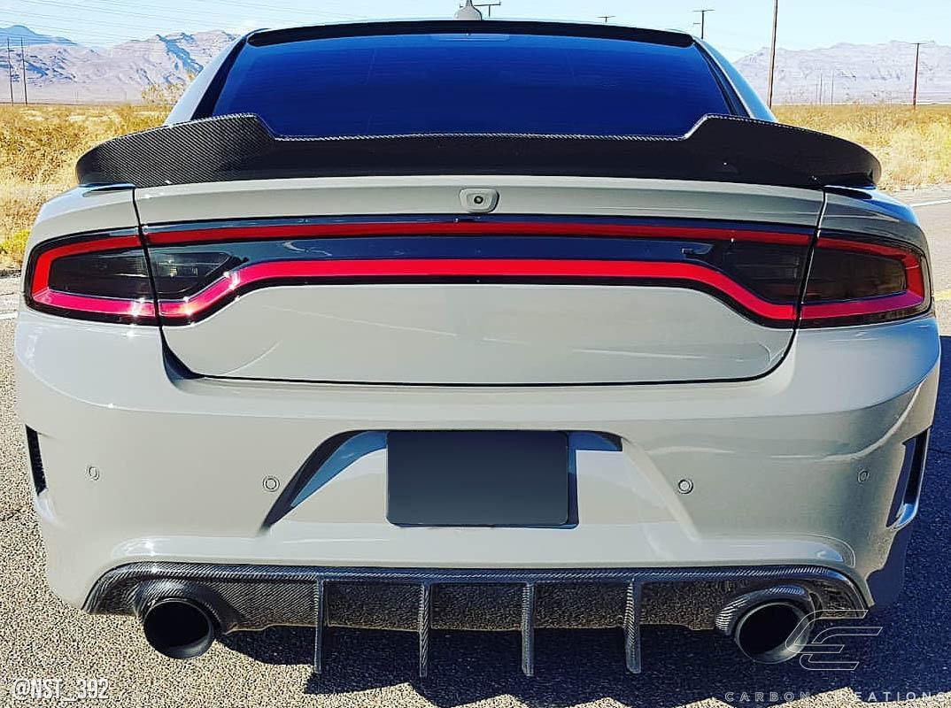 2015-2023 Dodge Charger Carbon Creations CAC Carbon Fiber Rear Wing