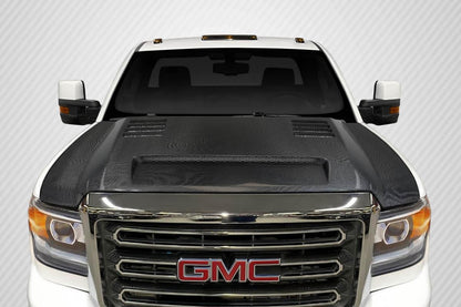 2015-2019 GMC Sierra Carbon Creations RKS Carbon Fiber Hood