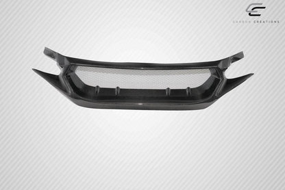 2016-2021 Honda Civic Carbon Creations Type JS Carbon Fiber Grille