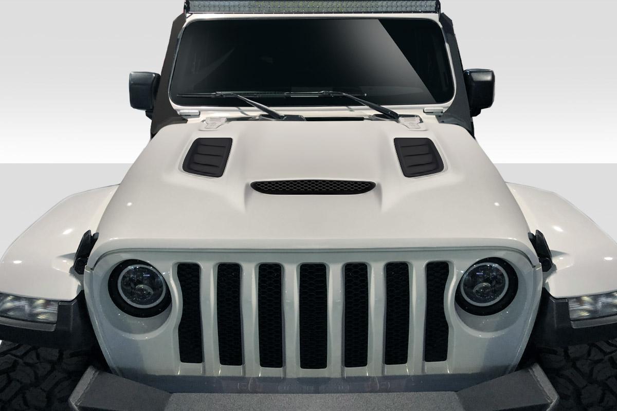 2018-2025 Jeep Wrangler Duraflex Vortex Look Hood