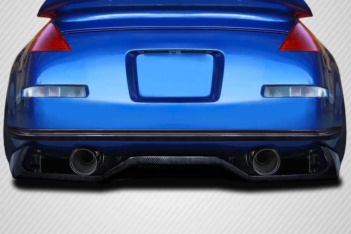 2003-2008 Nissan 350Z Carbon Creations VTX Carbon Fiber Rear Lip