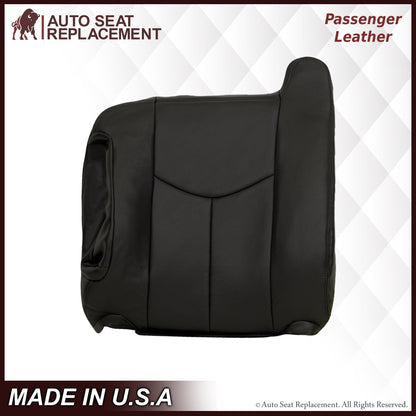 2003-2007 GMC Sierra Seat Cover in Dark Gray: Choose Leather or Vinyl