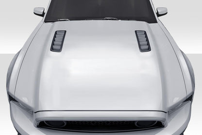 Universal Duraflex Race Hood Louver Vents - 2 Piece