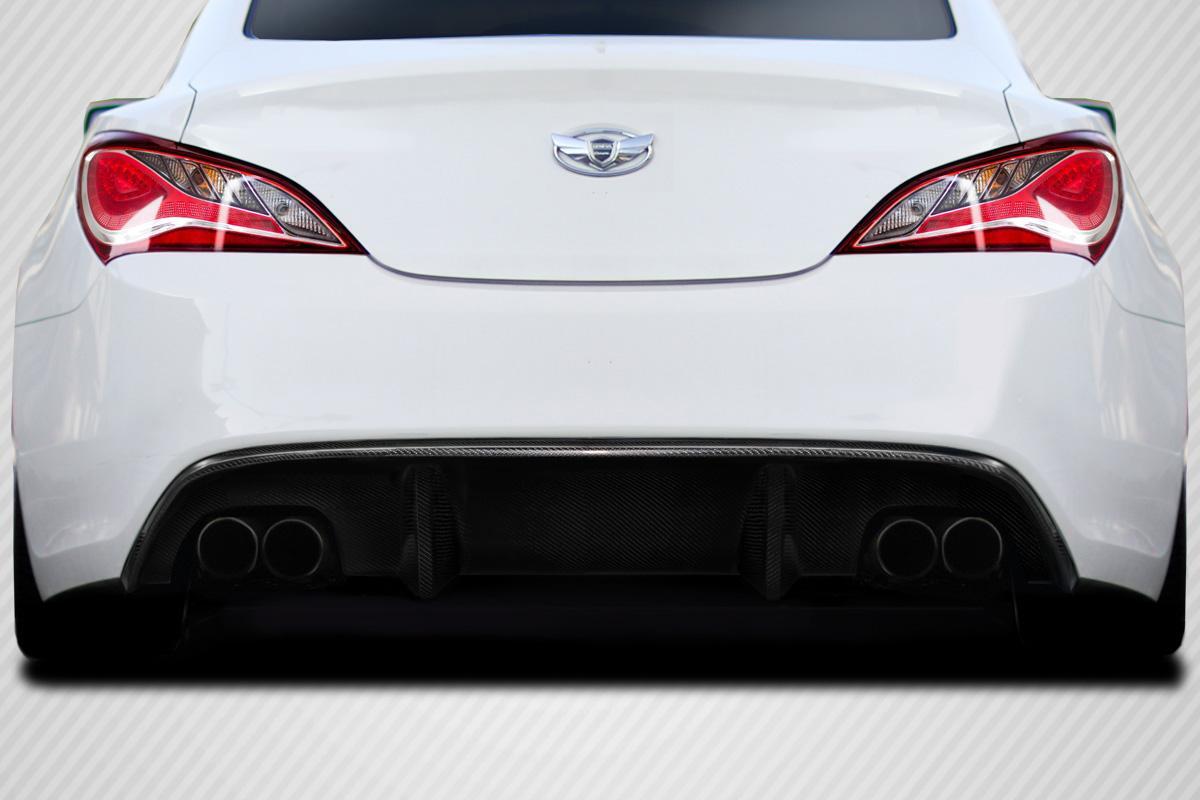 2010-2016 Hyundai Genesis Carbon Creations RBS Carbon Fiber Rear Lip