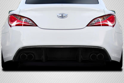 2010-2016 Hyundai Genesis Carbon Creations RBS Carbon Fiber Rear Lip