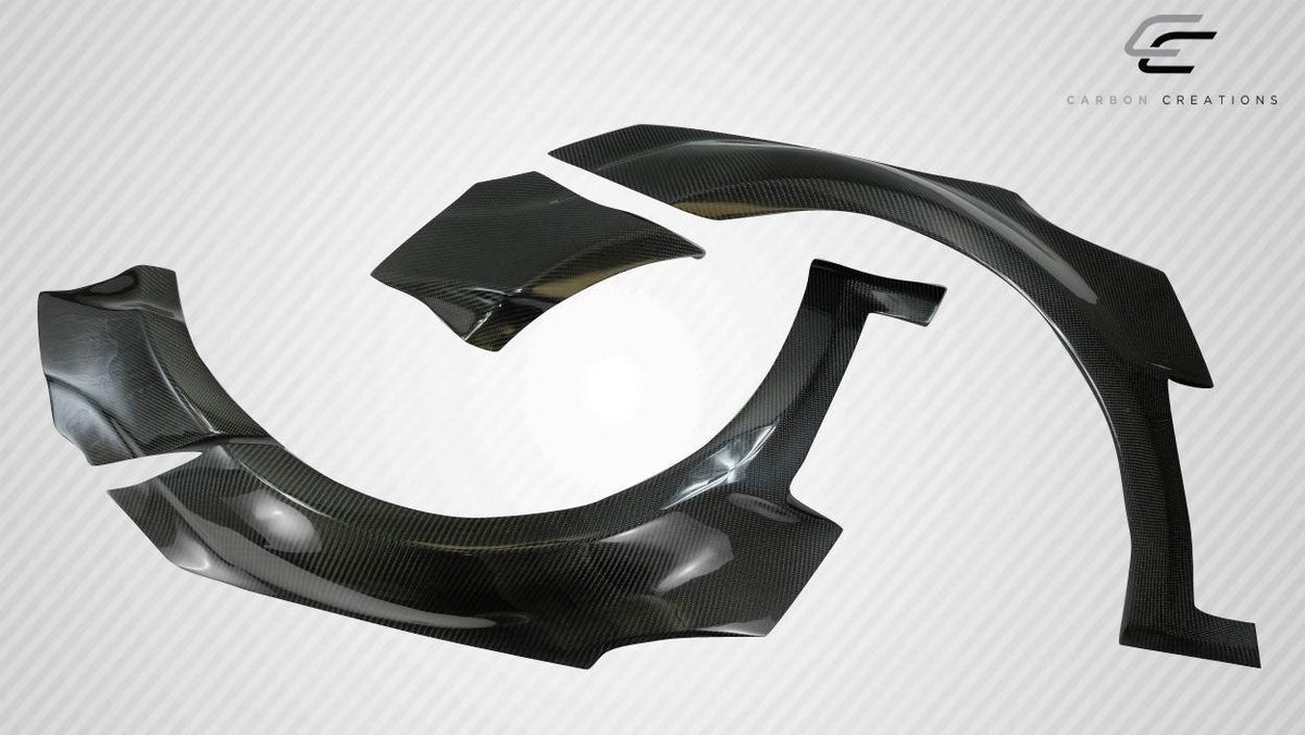 2011-2013 Kia Optima Carbon Creations CPR Carbon Fiber Fender Flare