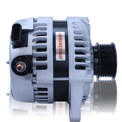 Mechman 170 Amp High Output Racing Alternator Ford 5.0L Coyote Engine Swap - 1 Wire Turn On