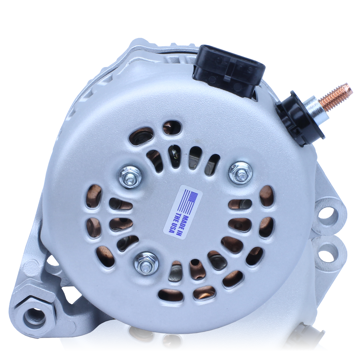Mechman 240 Amp High Output Racing Alternator Ford 5.0L Coyote Engine Swap - 1 Wire Turn On