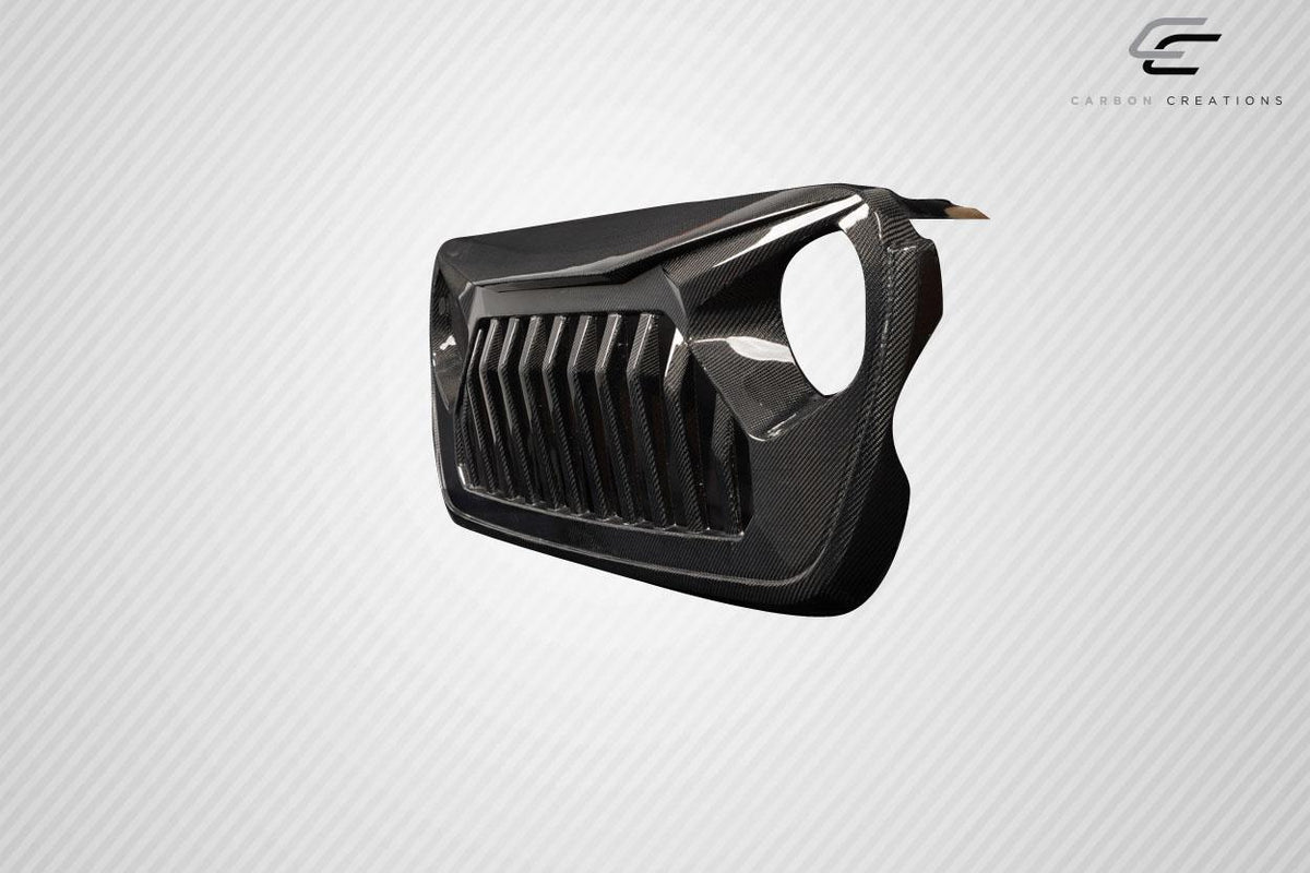 2018-2025 Jeep Wrangler Carbon Creations Predator Carbon Fiber Grille