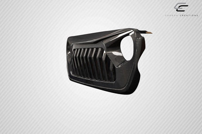 2018-2025 Jeep Wrangler Carbon Creations Predator Carbon Fiber Grille