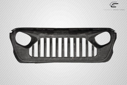 2018-2025 Jeep Wrangler Carbon Creations Predator Carbon Fiber Grille