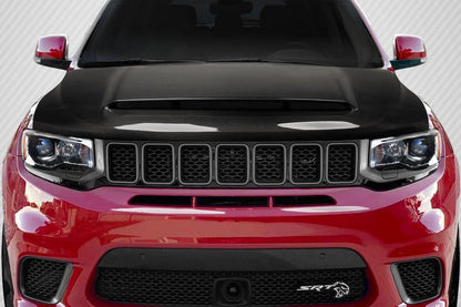 2011-2022 Jeep Grand Cherokee Carbon Creations Demon Look Carbon Fiber Hood