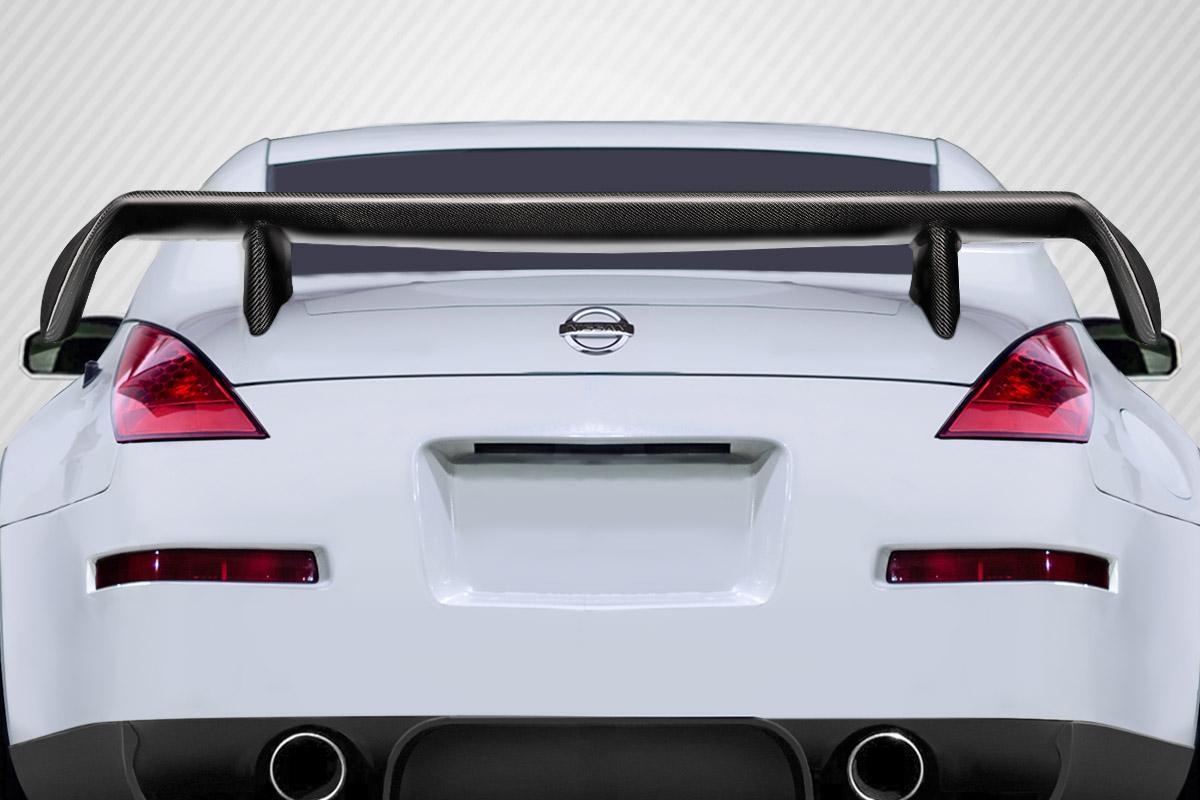 2003-2008 Nissan 350Z Carbon Creations Power Carbon Fiber Rear Wing
