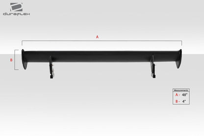 Duraflex GT4 Rear Wing