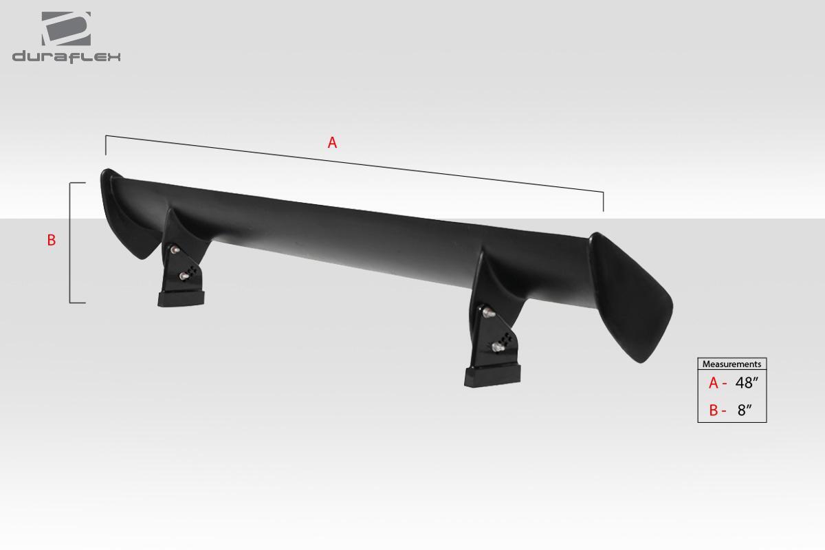 Duraflex GT4 Rear Wing