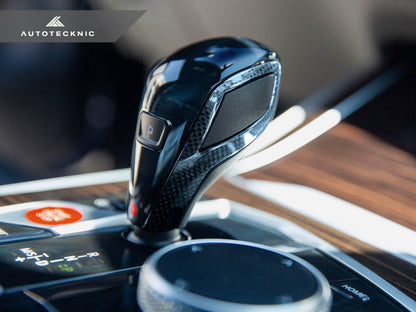 AutoTecknic Carbon Fiber Gear Selector Side Trims - BMW G05 X5 | G06 X6 | G07 X7