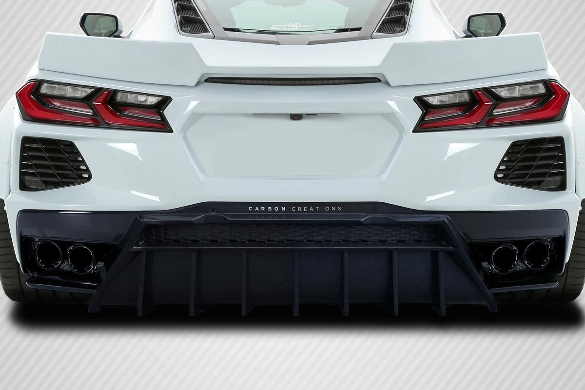 2020-2025 Chevrolet Corvette Carbon Creations Gran Veloce Carbon Fiber Rear Lip
