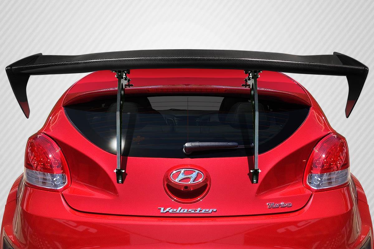 2012-2017 Hyundai Veloster Carbon Creations RGT Carbon Fiber Rear Wing