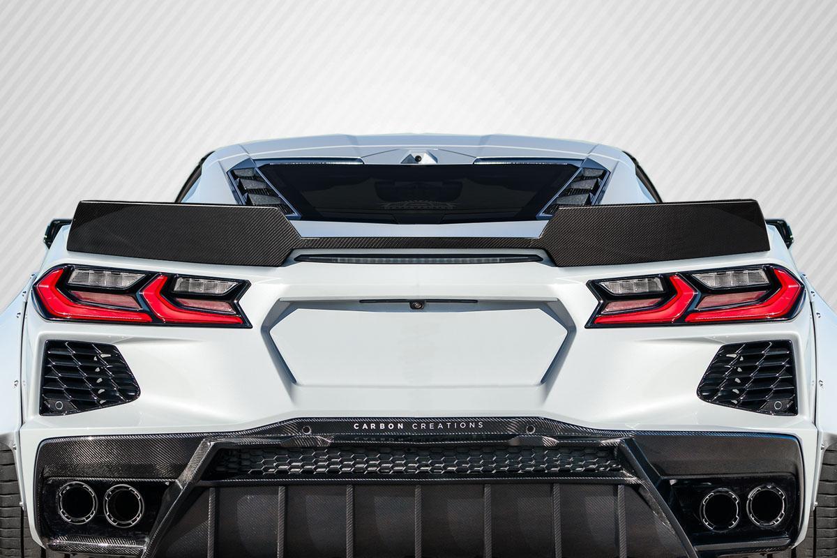 2020-2025 Chevrolet Corvette Carbon Creations Gran Veloce Carbon Fiber Rear Wing