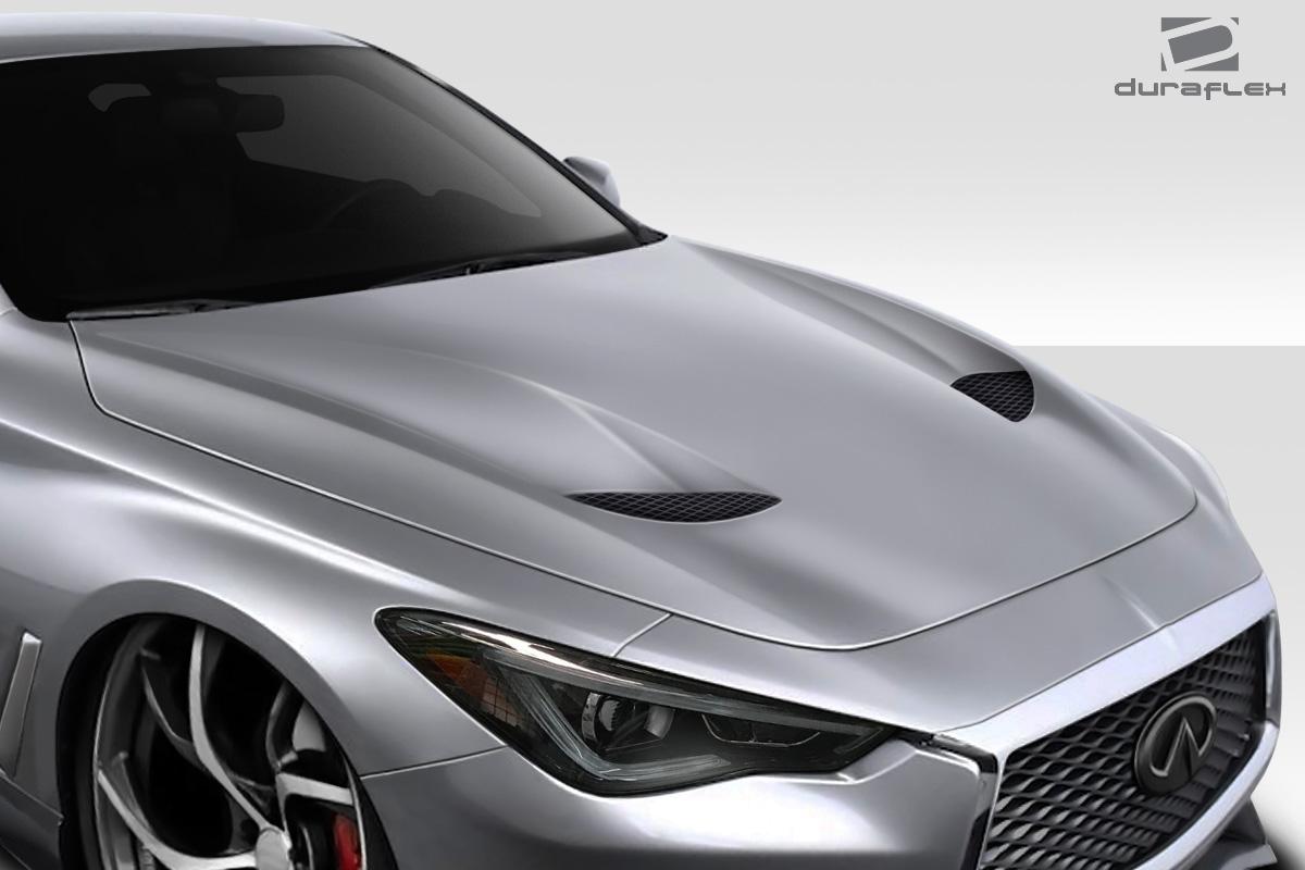 2017-2022 Infiniti Q60 Duraflex TS1 Hood