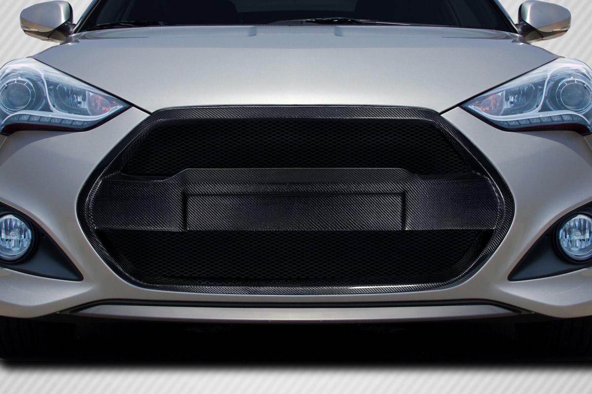 2012-2017 Hyundai Veloster Carbon Creations Runner Carbon Fiber Grille
