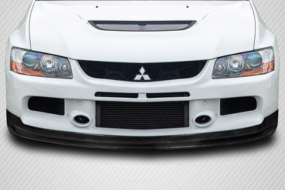 2006 Mitsubishi Evolution Carbon Creations Varte Carbon Fiber Front Lip